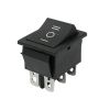 Переключатель - KCD2-203 (6pin) 15A, 250V ON-OFF-ON - черный