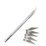 Нож-скальпель канцелярский для монтажных и художественных работ